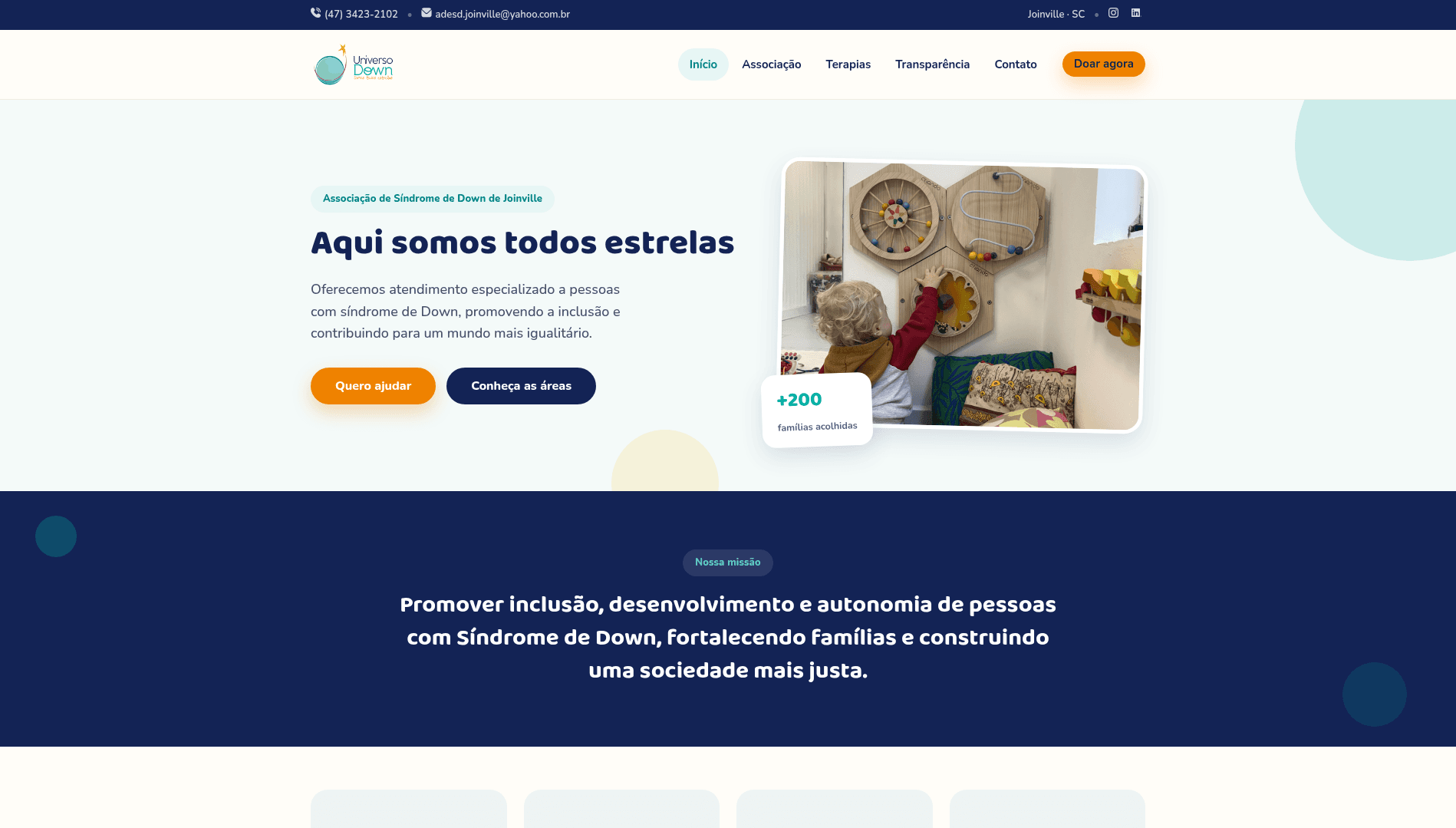 Site Universo Down